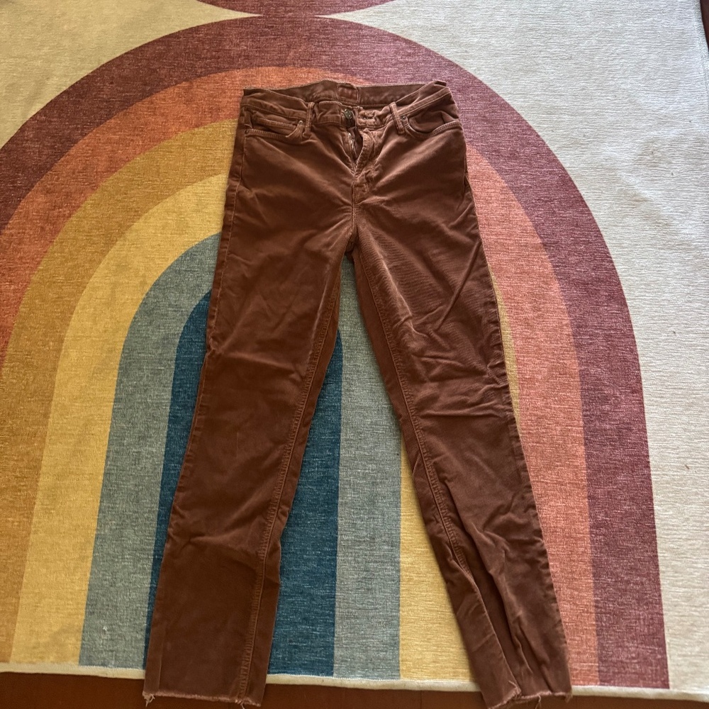 Mother's Jeans: MidRise Dazzler Cords